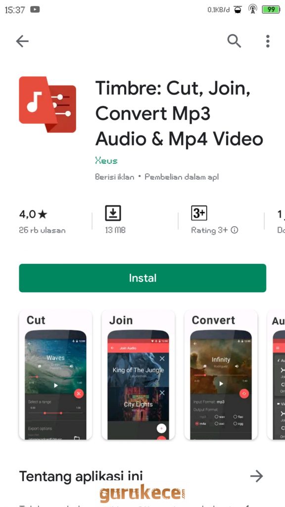 Aplikasi Edit Suara Video Jadi Bagus Android