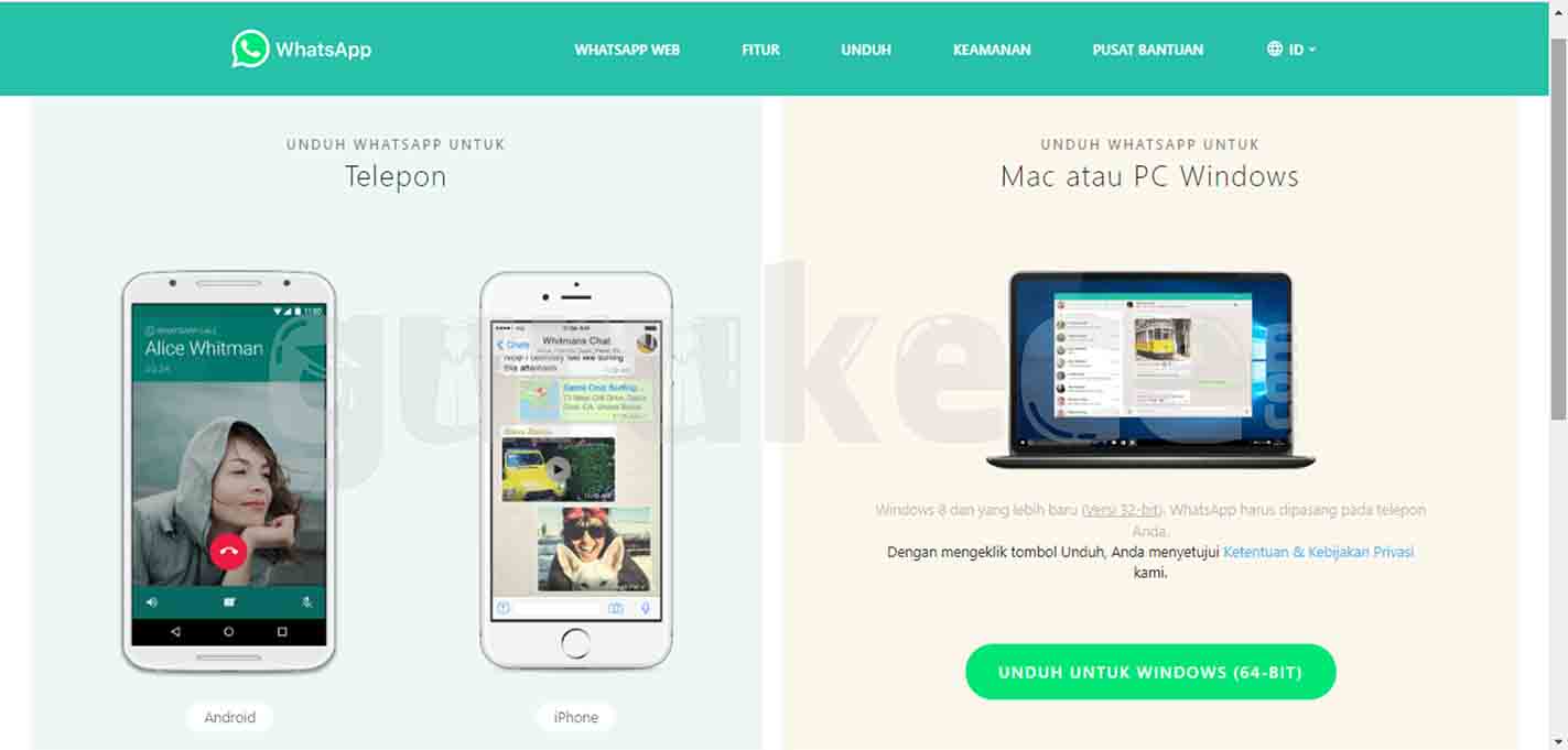 Cara Install WhatsApp di Laptop – gurukece.com