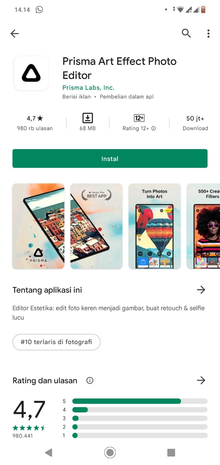 Aplikasi Edit Foto Jadi Anime Anti Ribet, Cara & Link Download